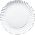 Quill Brand® Paper Plates, 9, White, 1,000/Carton