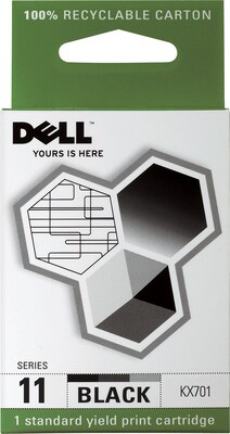 Dell Series 11 Black Ink Cartridge (KX701)