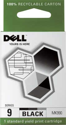 Dell Series 9 Black Ink Cartridge, Standard