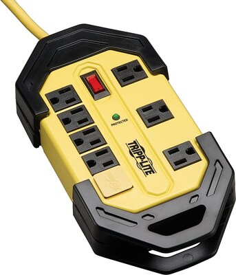 Tripp Lite 8 Outlet Surge Protector, 12 Cord, 1500 Joules (TLM812SA)