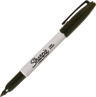 Sharpie Permanent Marker, Fine Tip, Black (30051)