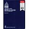 Dome Short-Cut Payroll Book, 8 Columns, 11.25 x 8.75, Navy (650)