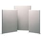 HON Verse Panel, 30"W x 60"H, Light Gray Finish, Gray Fabric (BSXP6030GYGY)