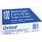 Oxford® Index Cards; 3 x 5, Blank, White, 100/Pack