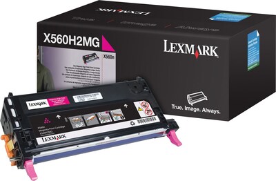 Lexmark X560H2MG Magenta Toner Cartridge, High Yield