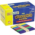 Creativity Street Company Colored Wood Sticks, (Popsicle) Size, Assorted, 4.5 x.38, 1,000/Bx