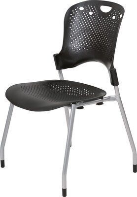 Balt® Circulation Stack Chair; Black