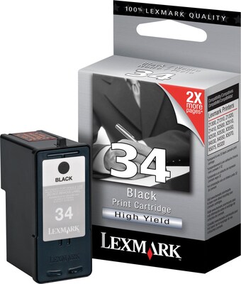Lexmark 34XL Black High Yield Ink Cartridge (18C0034)