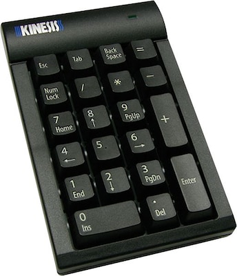 Kinesis Mechanical Keypad for PC, Black (AC210USB-BLK)
