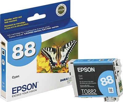 Epson T88 Cyan Standard Yield Ink Cartridge