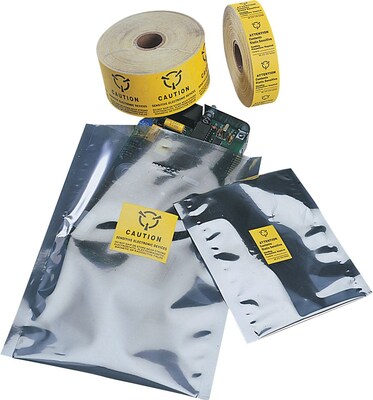 Anti-Static Warning Labels 2 x 2, 500/Roll (13003)