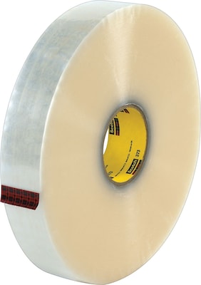 Scotch® #373 Hot Melt Packing Tape, 2x1000 yds., Clear, 6/Pack