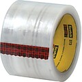 Scotch® #373 Hot Melt Packing Tape, 3x55 yds., Clear, 24/Case