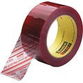 Scotch® Security Message Box Sealing Tape, Refill, Clear, 2W x 100 yds, 36/Carton (T9023779)