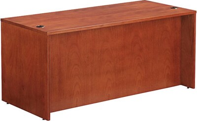 Alera™ Verona Veneer Office Collections in Cherry; Straight Front Desk Shell, 29-1/2Hx72Wx36D