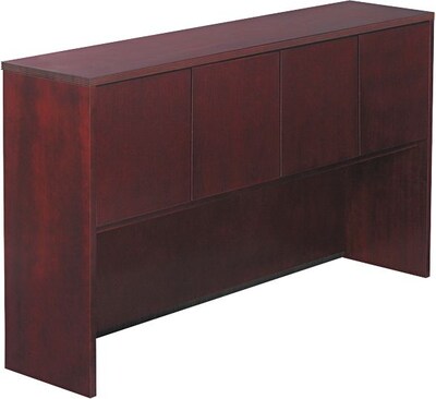 Alera™ Verona Veneer Office Collections in Mahogany; Storage Hutch, 36Hx66Wx15D