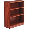 Alera® Valencia Series Bookcase Storage System, 3-Shelf, Medium Cherry