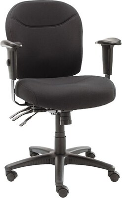 Alera® Wrigley Series High Performance Multifunction Task Chairs; Mid Back, Gray