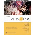 Fireworx Color Copy/Laser Paper, Pumpkin Glow, 20lb, Letter, 500 Sheets