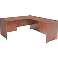 Regency® Sandia Office Collection in Cherry Finish, 66 L-Shape Desk