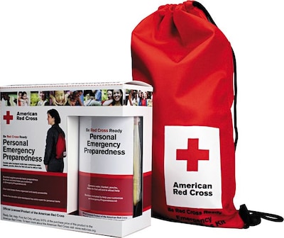 First Aid Only American Red Cross Deluxe Personal Safety 31-Piece Emergency Preparedness Kit (FAORC622)