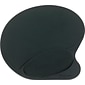 Kensington Ergonomic Wrist Pillow Gel Mouse Pad/Wrist Rest, Non-Skid Base, Black (L57822US)
