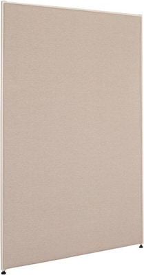 HON Verse Panel, 36W x 60H, Light Gray Finish, Gray Fabric (BSXP6036GYGY)