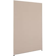 HON Verse Panel, 36W x 60H, Light Gray Finish, Gray Fabric (BSXP6036GYGY)