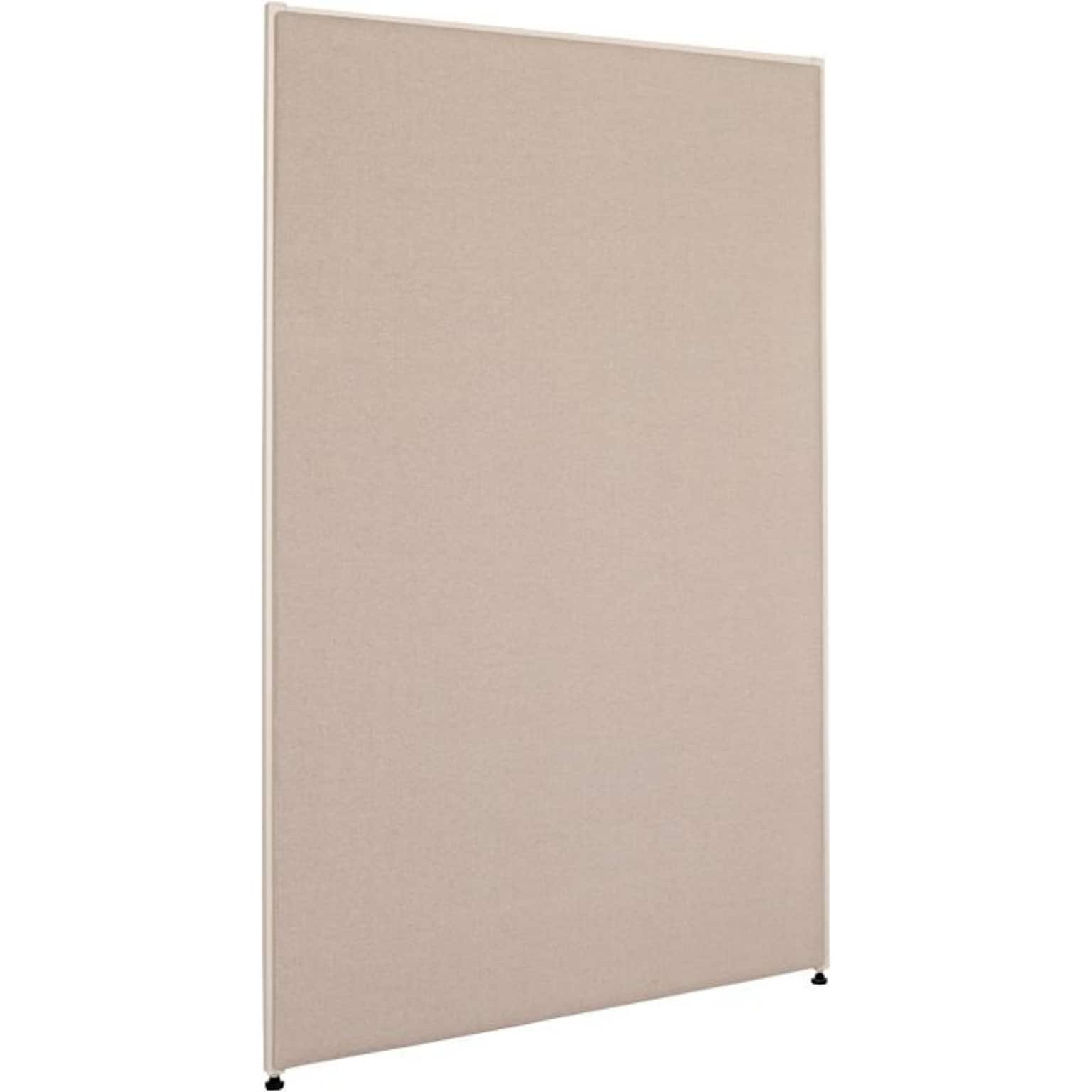 HON Verse Panel, 36W x 60H, Light Gray Finish, Gray Fabric (BSXP6036GYGY)