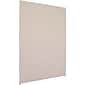 HON Verse Panel, 48"W x 72"H, Light Gray Finish, Gray Fabric (BSXP7248GYGY)