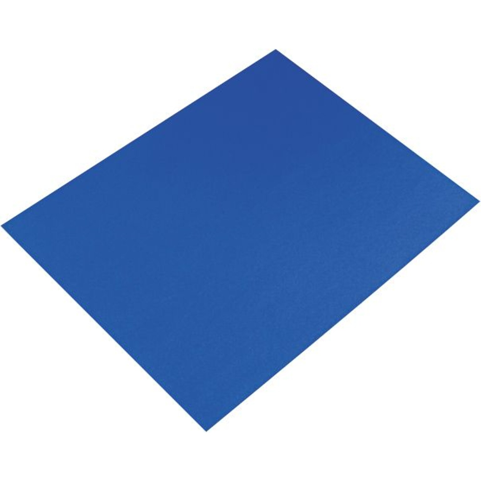 Pacon Colored Four-Ply Poster Board; 28 x 22, Dark Blue, 25/Ct