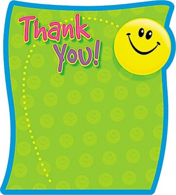 Thank You Note Pad; 5 x 5, 50 Sheets per Pad