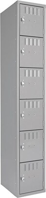 Tennsco 72 Gray Storage Locker (BS6-121812-A)