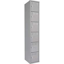 Tennsco 72 Gray Storage Locker (BS6-121812-A)