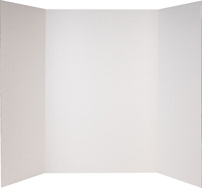 Elmers Double Ply Corrugated Presentation Board, 4 x 3, White (730190)