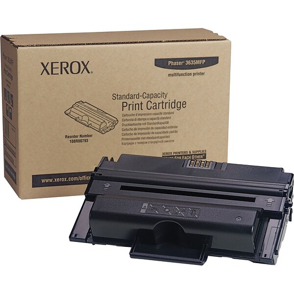 Xerox 108R00793 Black Standard Yield Toner Cartridge