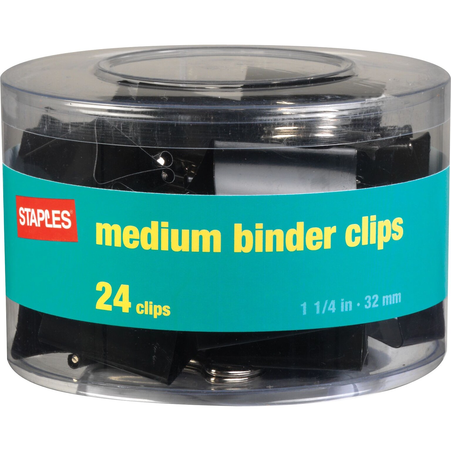Metal Binder Clips, Medium