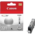 Canon CLI-221 Gray Standard Yield Ink Cartridge (2950B001)