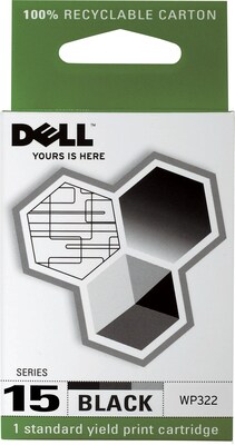 Dell Series 15 Black Ink Cartridge, Standard
