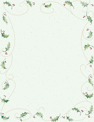 Great Papers® Holly Bunch Stationery