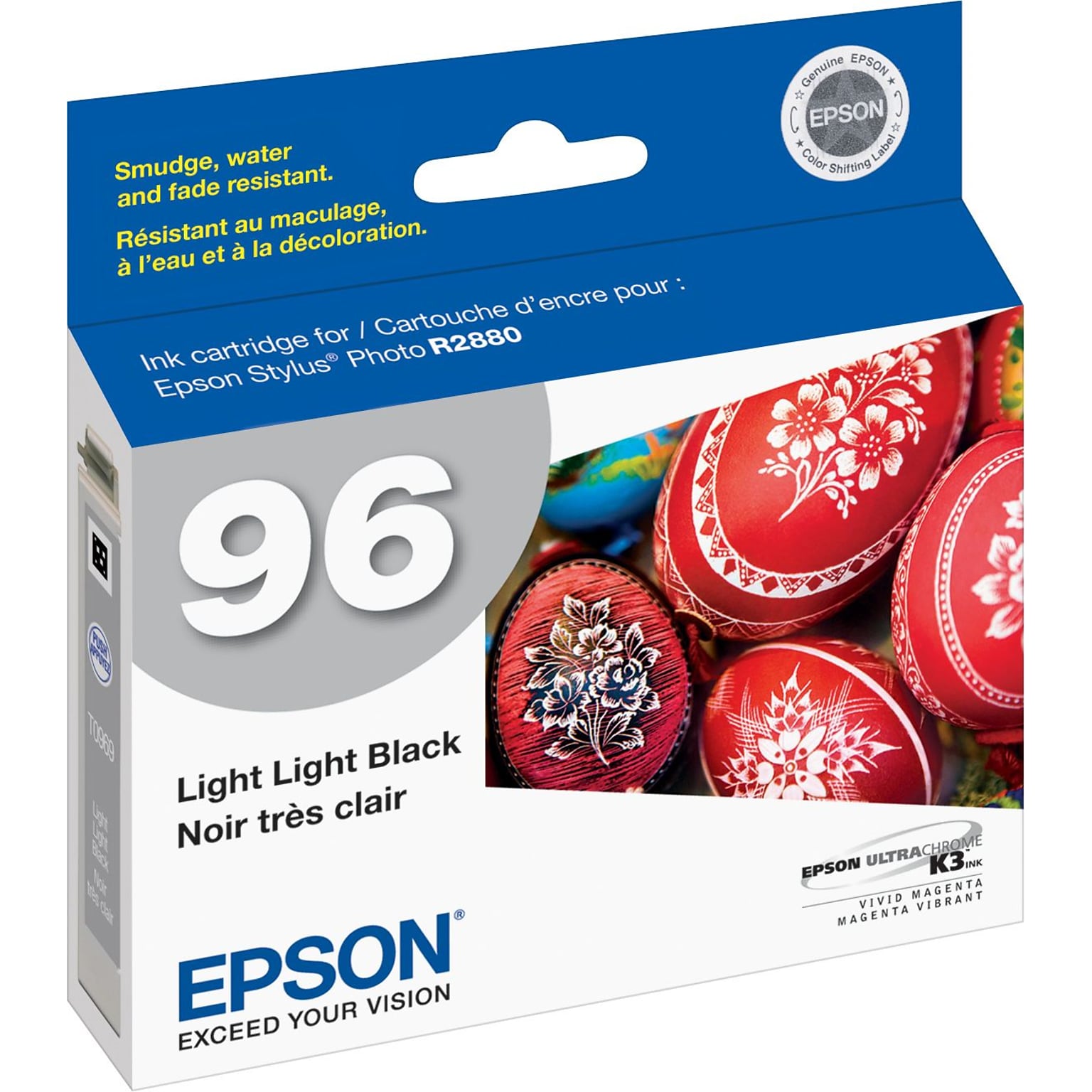 Epson T96 Ultrachrome Light Light Black Standard Yield Ink Cartridge (T096920)