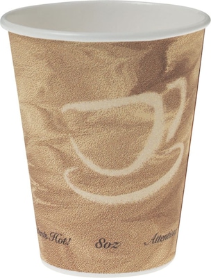 Solo Paper Hot Cups 8 oz., Mistique® Design, 50/Pack (378MS-0029)