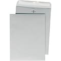 Quality Park Clasp Colored Catalog Envelopes, 28lb. Grey Kraft, 10 x 13, 100/Box