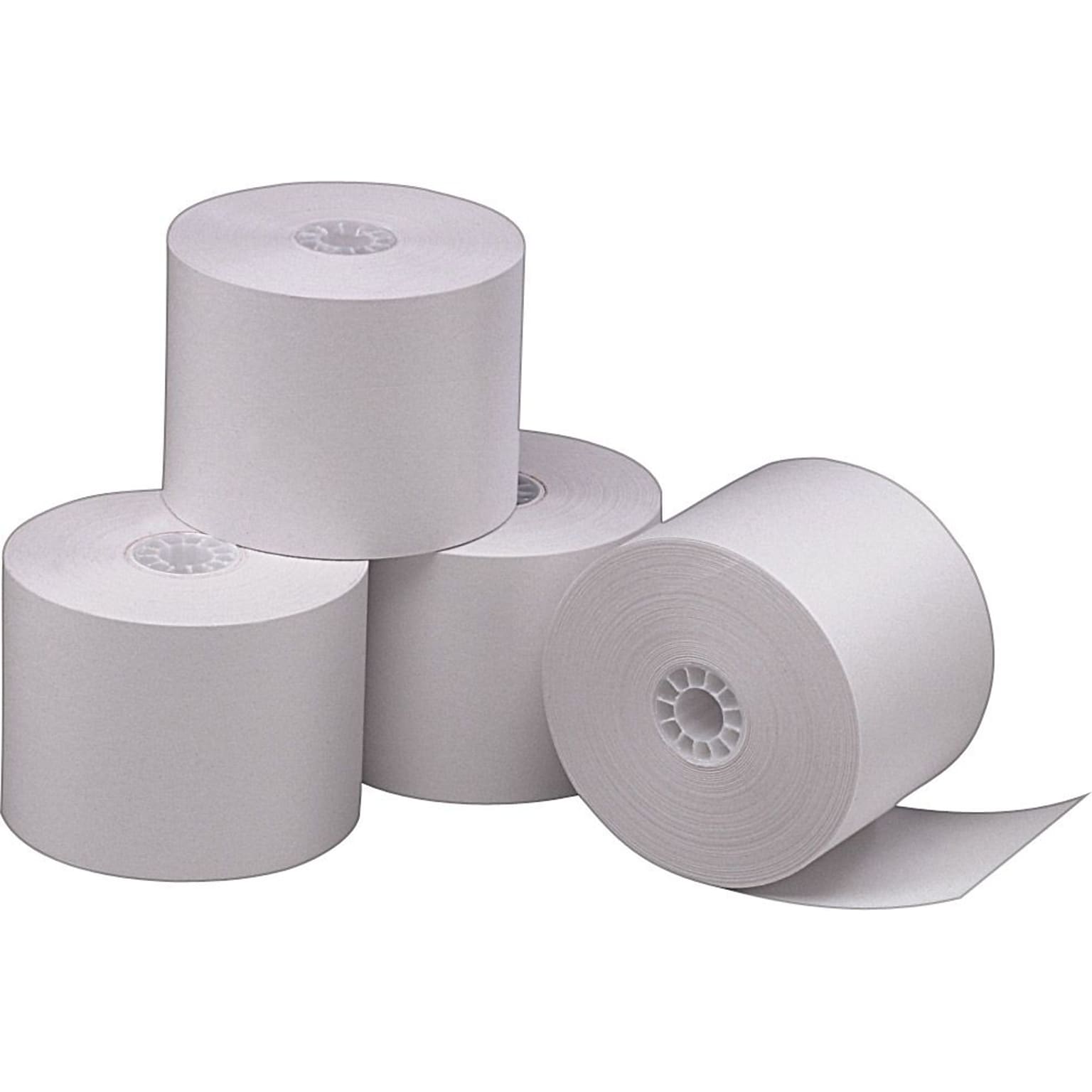 Paper Manufacturers Bond Adding Machines & Calculator Paper Rolls, 2 1/4 x 165 (7786)