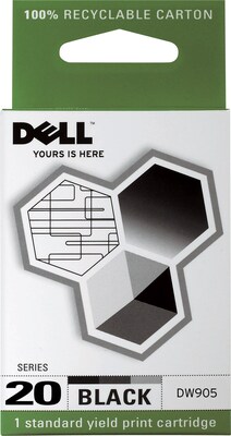 Dell Series 20 Black Ink Cartridge (DW905)