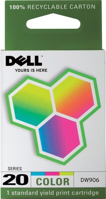 Dell Series 20 Color Ink Cartridge (DW906)