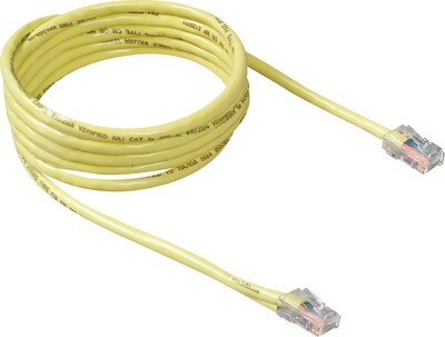 Belkin 3 CAT5e Patch Cable - Yellow