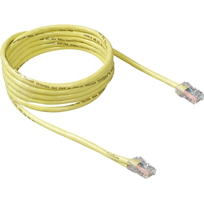 Belkin 3 CAT5e Patch Cable - Yellow