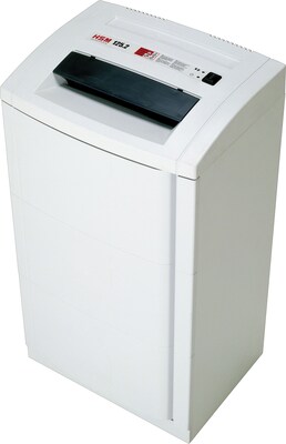 HSM Classic 125.2 HS L6 Cross-Cut Shredder; shreds up to 7 sheets; 20-gallon capacity