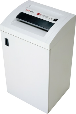 HSM Classic 225.2 HS L6 Cross-Cut Shredder; shreds up to 12 sheets; 31.7-gallon capacity